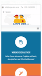 Mobile Screenshot of carpe-diem-ev.de