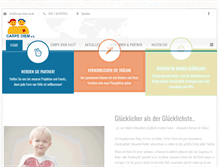 Tablet Screenshot of carpe-diem-ev.de